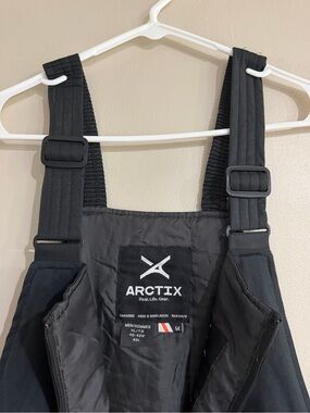 Arctix Men’s Black Snow Bib Overalls